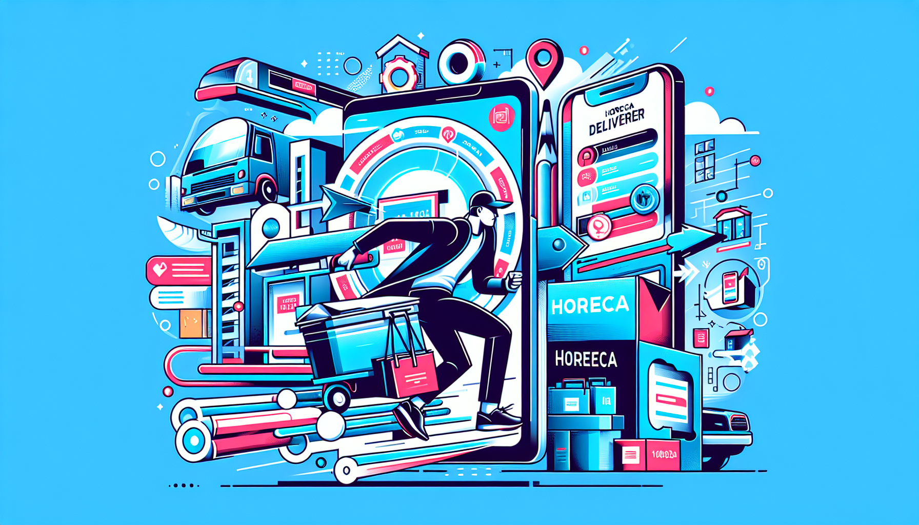 Aplicația mobilă pentru livratori HoReCa – rapid, ușor de folosit și perfectă pentru livrări eficiente!