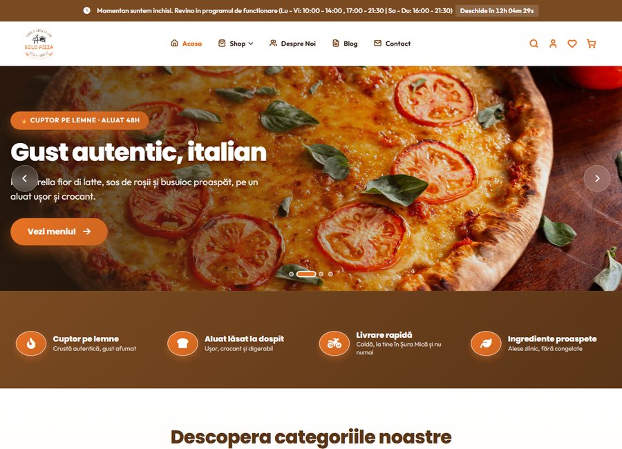 Screenshot Solo Pizza