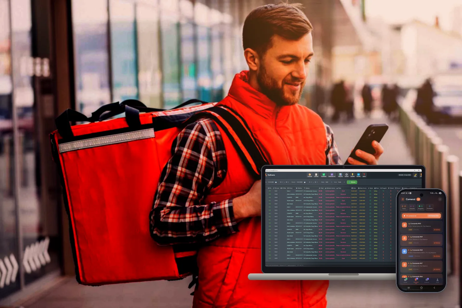Soft pentru livrări la domiciliu — Startup Delivery