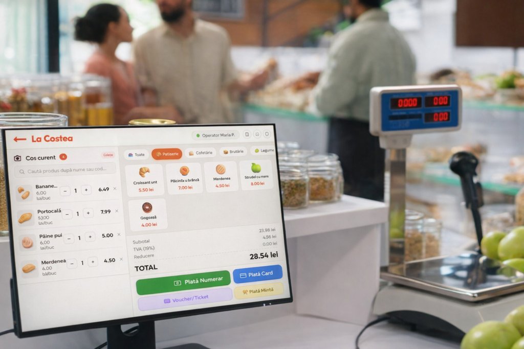 Software vânzări rapide magazin retail POS